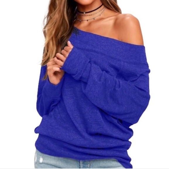 Free People Sweaters - We The Free Palisades Off The Shoulder Thermal Sweater
